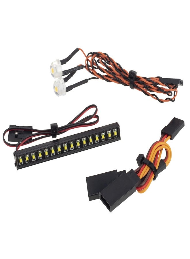 MEUS RACING طقم مصابيح سقف MEUS RACING TRX4M مع 16 مصباح LED لسيارة MEUS TRX4M Ripper Body V1 V2 1/18 RC Crawler Car Upgrade Parts - Image 1